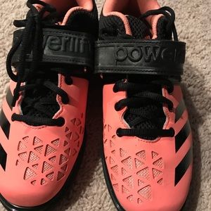 Female Adidas weight lifting shoes